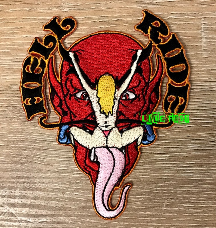 HELL RIDE PATCH Sexy Devil Girl Motorcycle Biker Jacket Vest