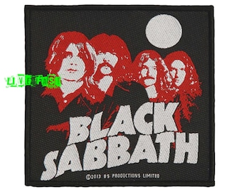 BLACK SABBATH Red Portraits Patch Woven Officially licensed patches