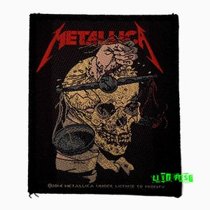 METALLICA Harvester Of Sorrow Patch Woven thrash metal, speed metal, official licensed