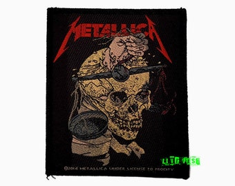 Metallica Patch Aufnäher Sticker Metal Rock Band 12 (Neu (gemäss Beschreibung)) In Horn Für CHF - Foto 4