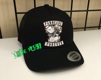 PANHEADS FOREVER HAT classic american motorcycle v twin engine dac song