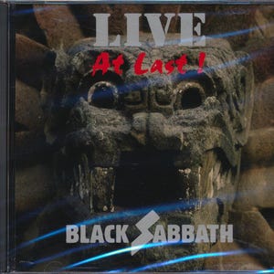 BLACK SABBATH - Live At Last CD vintage oop heavy metal doom metal legends