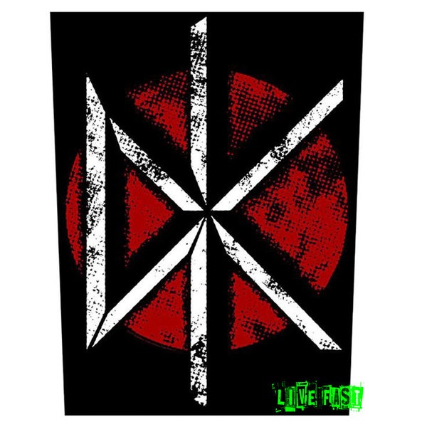 DEAD KENNEDYS LOGO Back Patch punk rock, jello biafra, east bay ray, official licensed