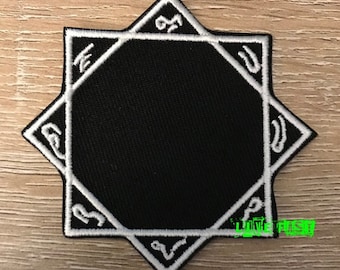 Reaper Trap Sigil Patch: Embroidered Occult Symbol (3"x3")