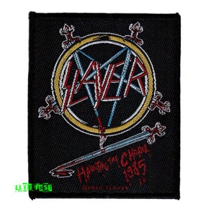 SLAYER Haunting The Chapel Patch Woven slayer band patch thrash metal speed metal