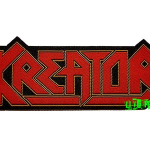 KREATOR BAND PATCH Woven officially licensed band patches thrash metal speed metal