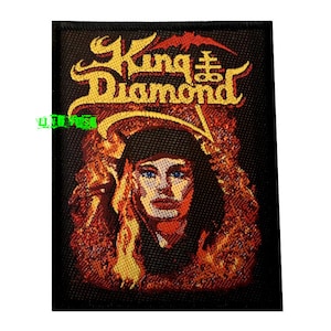 KING DIAMOND Fatal Portrait Patch Woven the brats heavy metal, thrash metal, speed metal patches
