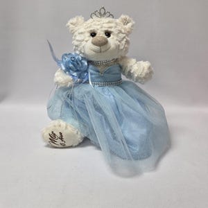 build a bear blue dress Silver and Blue Dress