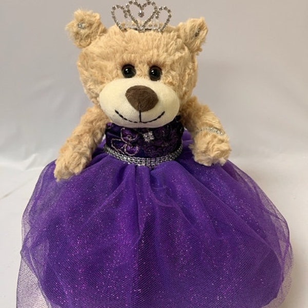 12" Last Quince Bear Plain Tulle Skirt ARC09832 "Mis 15 Años" All