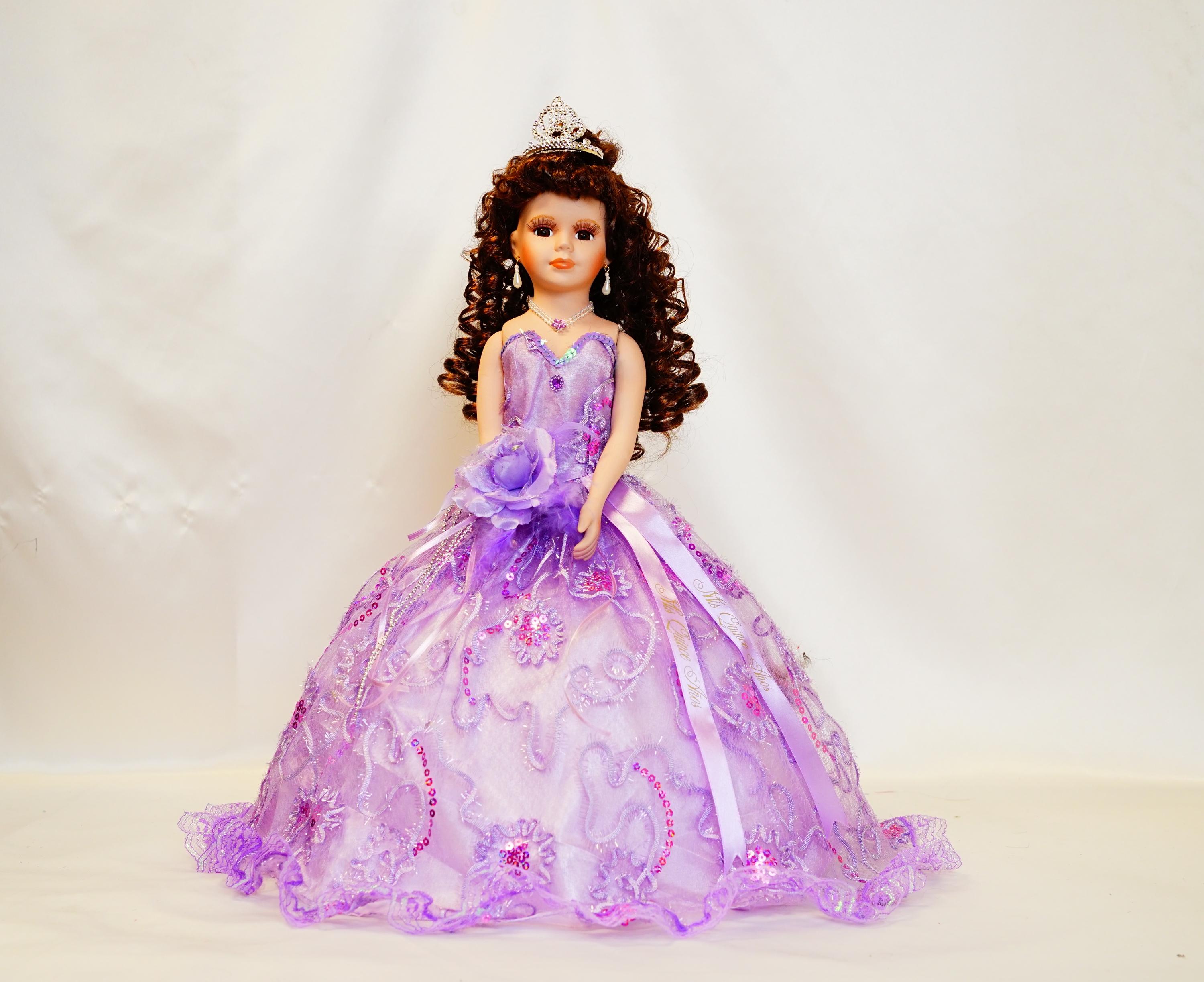 Sincerely ＊Pink purple doll dress 2013 Barbie And The Secret Door Princess Malucia Doll Dress CBH62