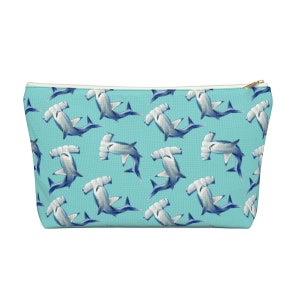 Hammerhead Pattern Pouch Clutch
