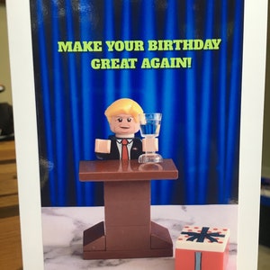 Handmade Donald Trump Make Birthdays Great Again!  Card