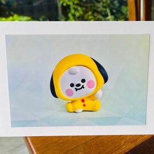 Handmade Chimmy BT21 Inspired Birthday Card