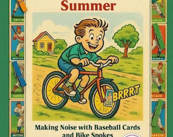 Guida ai suoni dei motori di bicicletta con le figurine da baseball - Porta il "ruggito" dell'estate nel tuo quartiere!