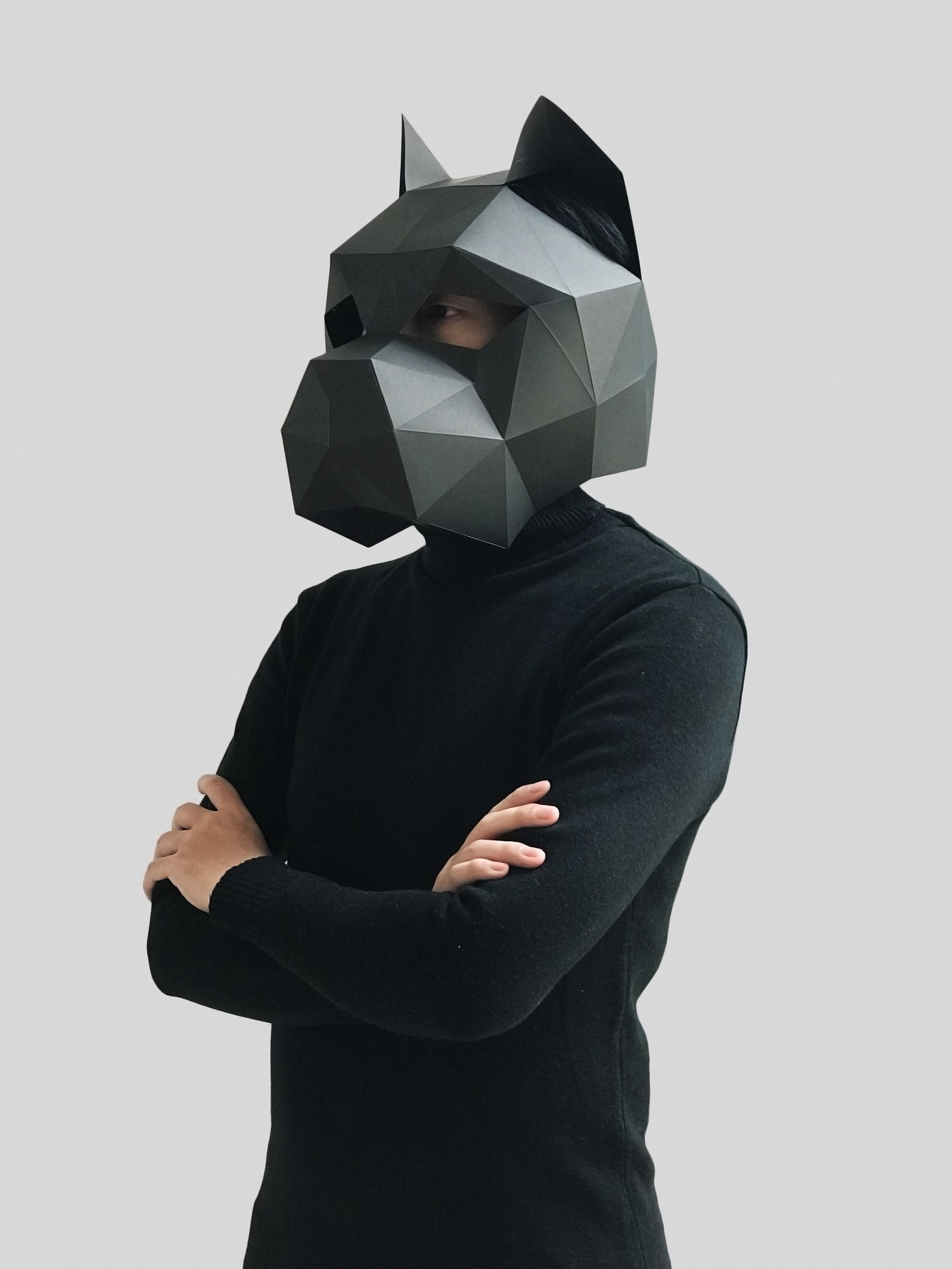 Cane Corso Dog Mask Template Paper Mask Papercraft Mask | Etsy
