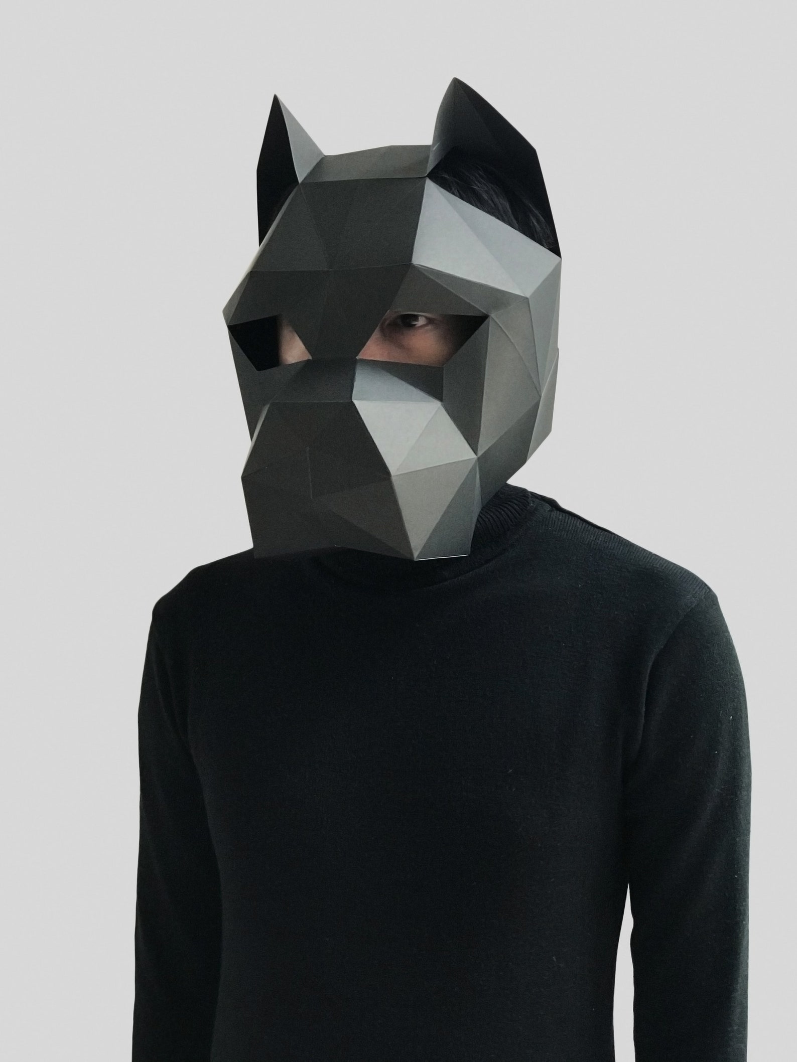 Cane Corso Dog Mask Template Paper Mask Papercraft Mask | Etsy
