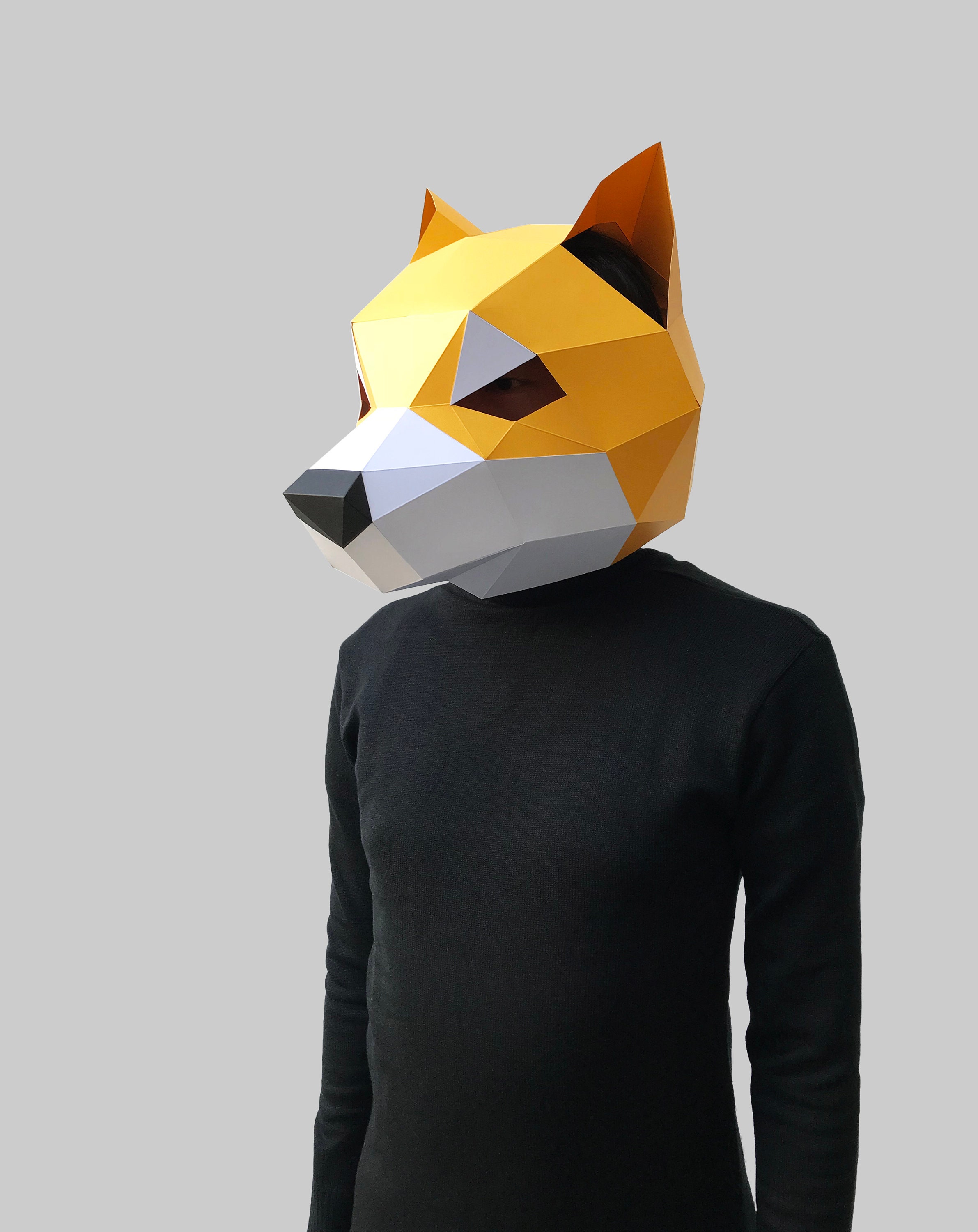 COMBO 16 paper mask template paper mask papercraft mask Etsy COMBO 16 paper mask template paper mask papercraft mask Etsy