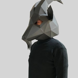 COMBO 22 Paper Mask Template Paper Mask, Papercraft Mask, Masks, 3d ...