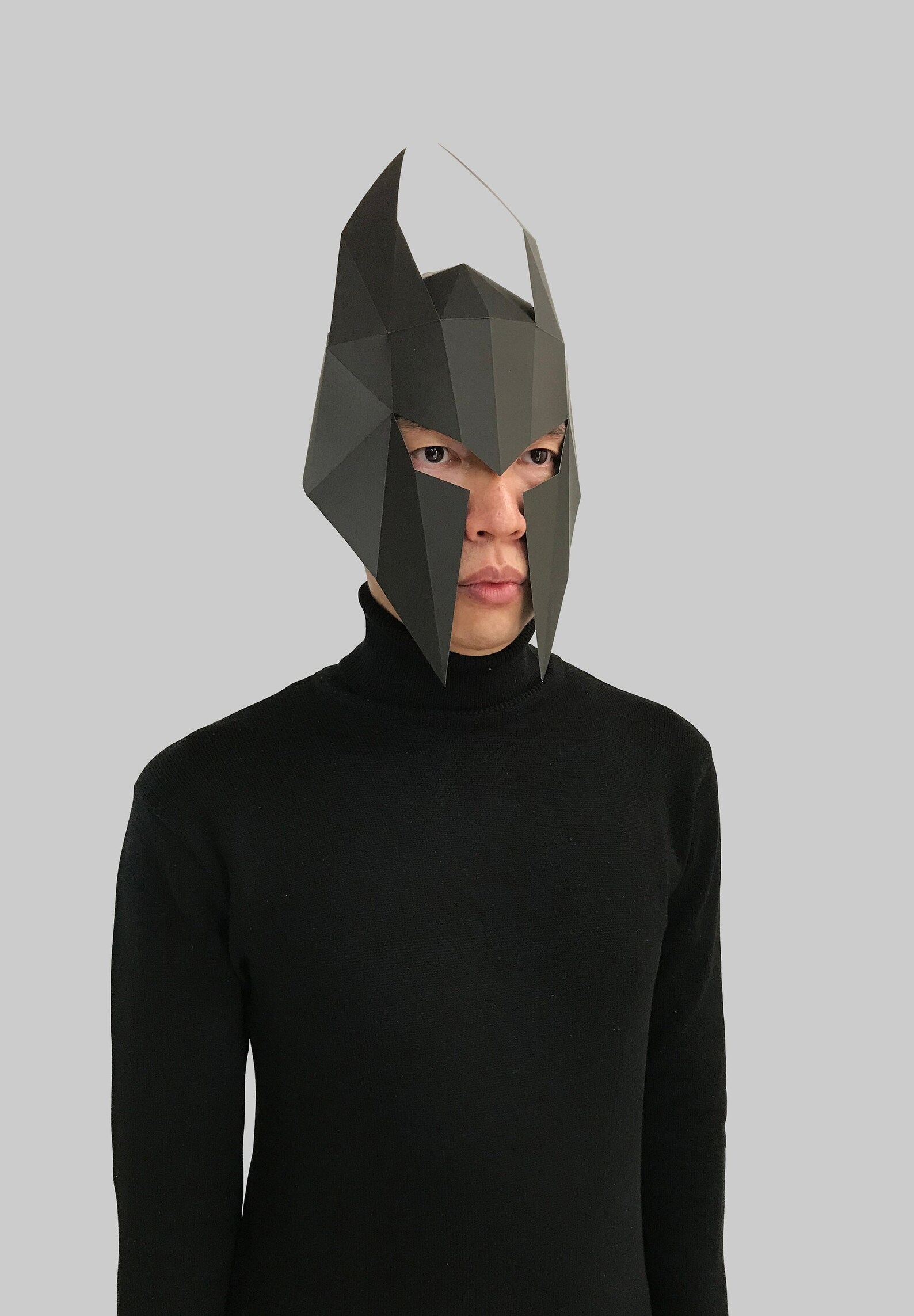 Helmet 2 Paper Mask Template Papercraft Helmet 3d Helmet - Etsy