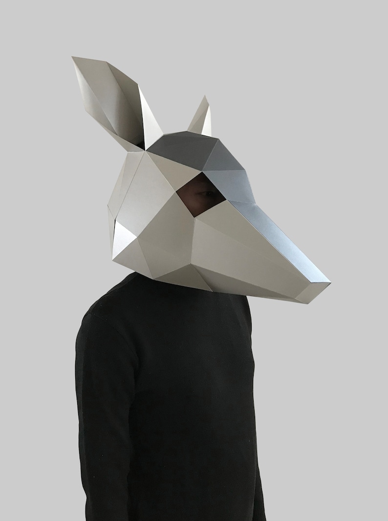 Armadillo Mask Template Paper Mask Template Papercraft - Etsy