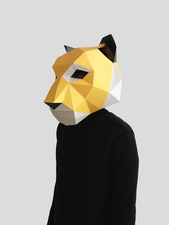 Tiger Mask Template Paper Mask Papercraft Mask Masks 3d - Etsy Tiger Mask Template Paper Mask Papercraft Mask Masks 3d - Etsy