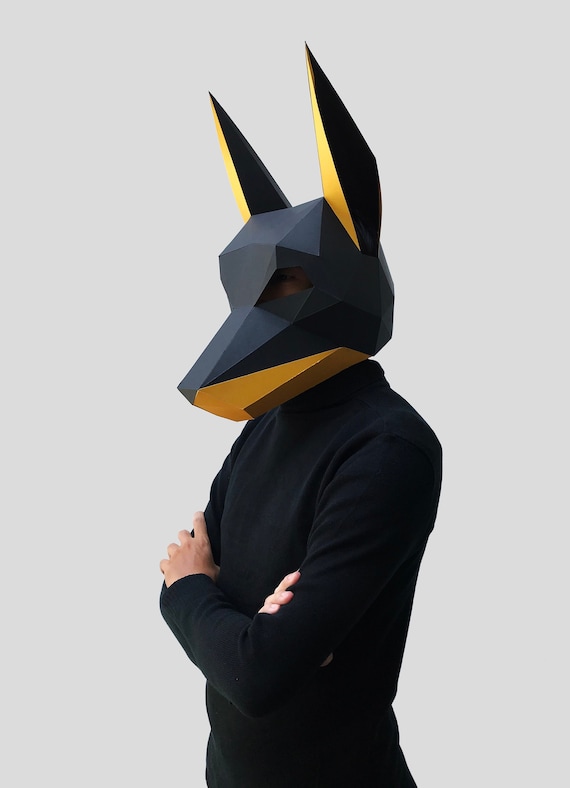 Ruckus skrige så meget Dog Mask Template Paper Mask Papercraft Mask Masks 3d - Etsy