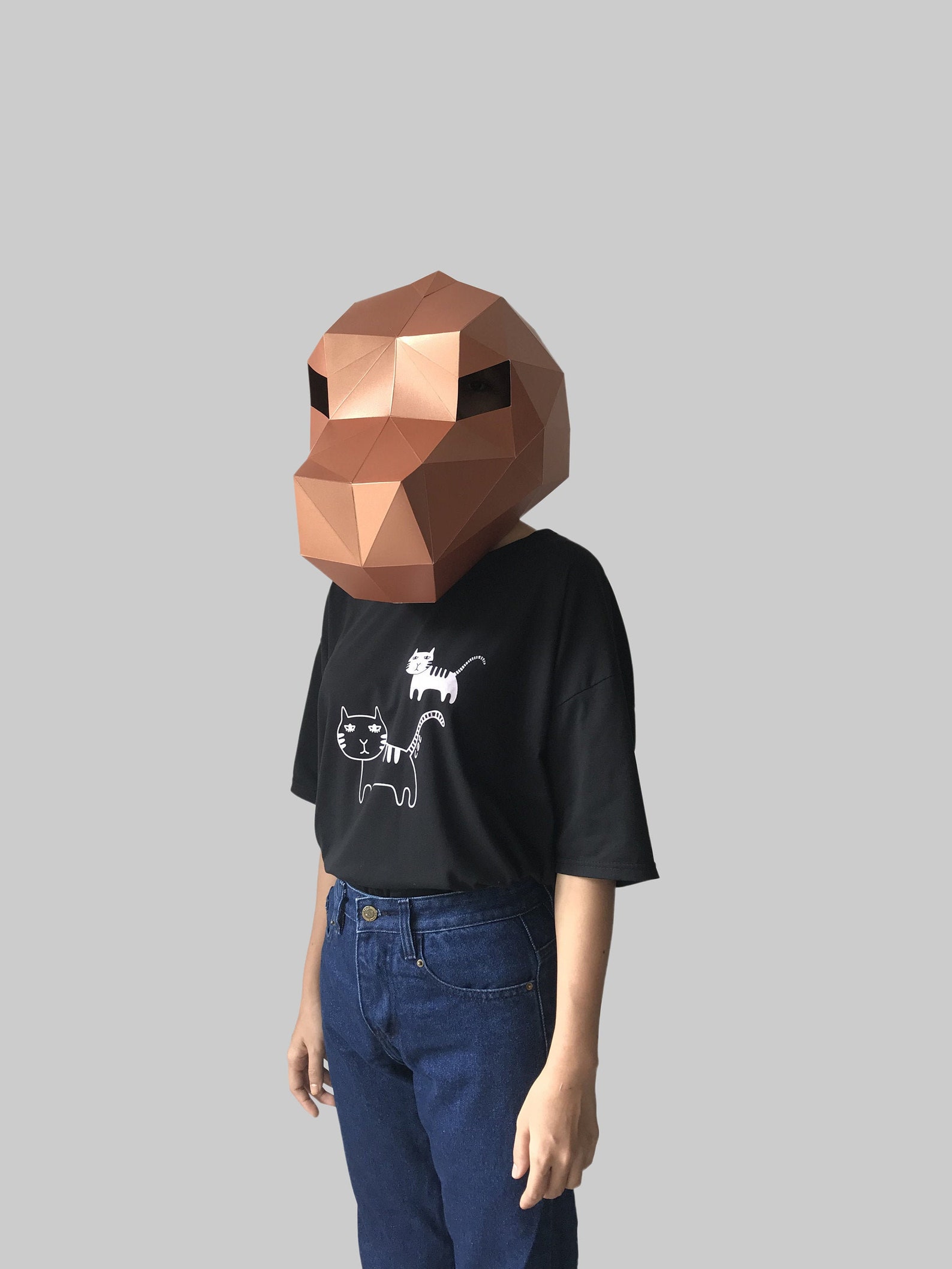 Dinosaur Mask Template Paper Mask Papercraft Mask Masks | Etsy