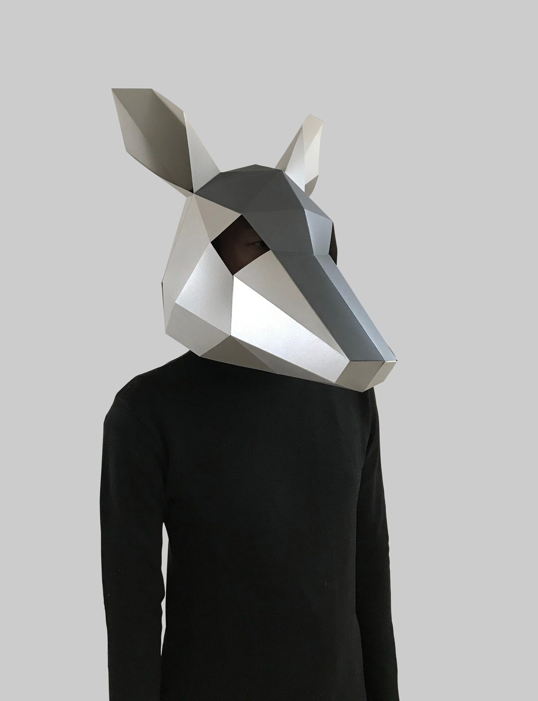 Armadillo Mask Template - Paper Mask Template, Papercraft Mask, Masks ...