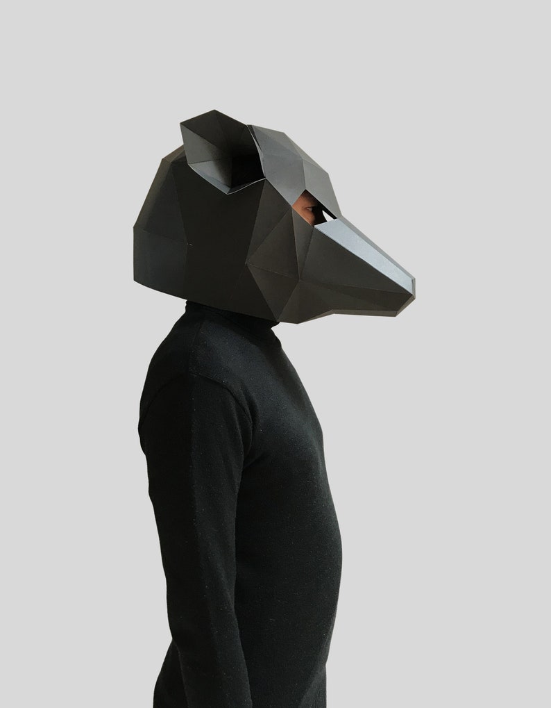 Sheep Mask Template Paper Mask Papercraft Mask Masks 3d | Etsy