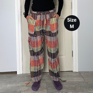 Unique Bohemian Fashion Pants | Breathable Winter Vacation Pants | Hippie Tropical Style Fashion | Ecuadorian Traveler Pants