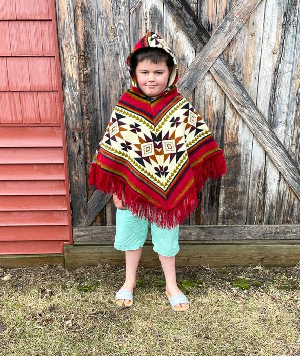 Poncho in microfibra cover up Abbigliamento Abbigliamento unisex bimbi Ponci Profumo estivo hawaiano