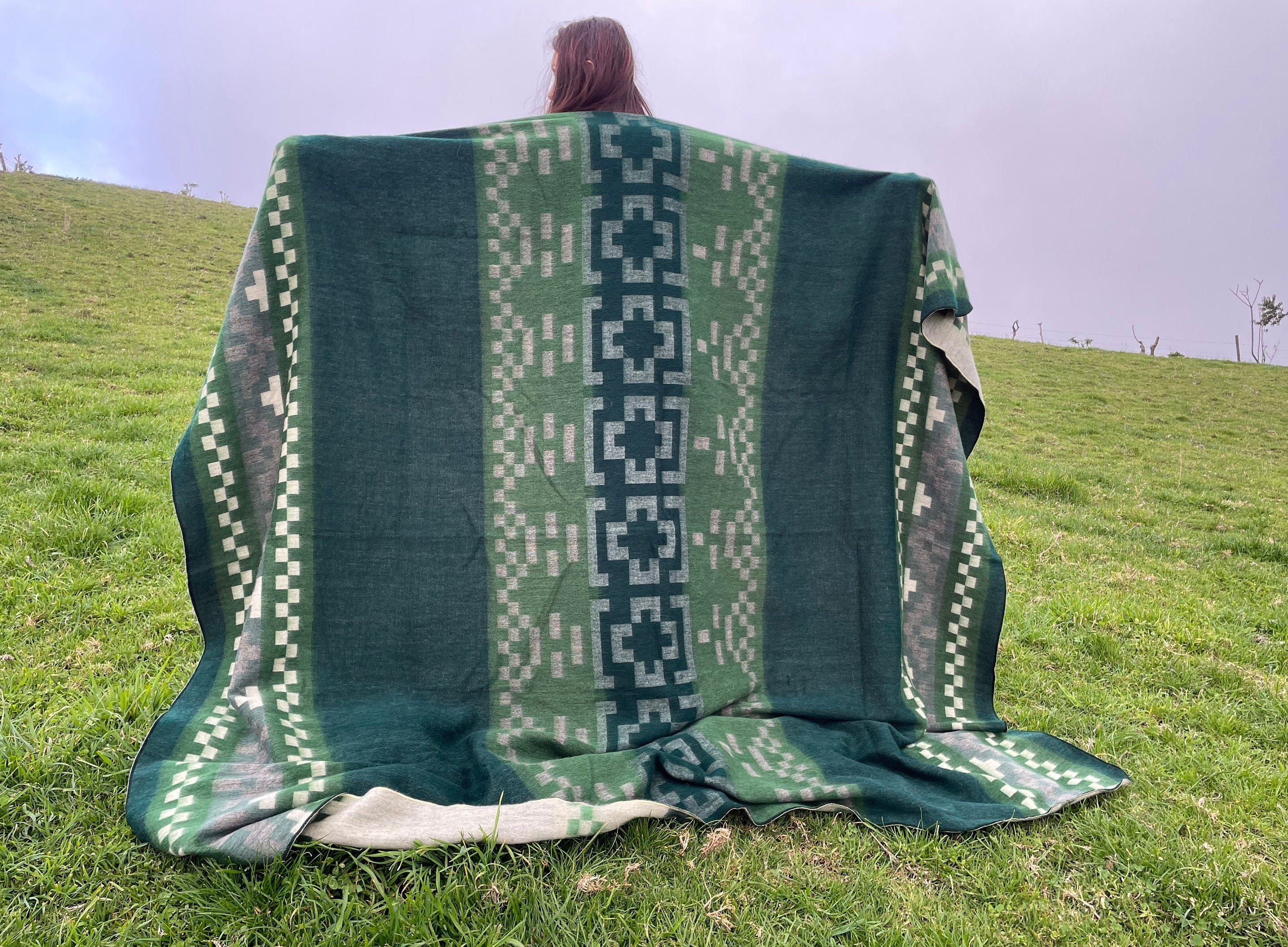 Alpaca Print Blanket Etsy UK