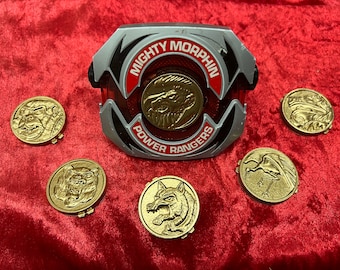 Power Rangers Ninjetti power coins for 1993 Morpher