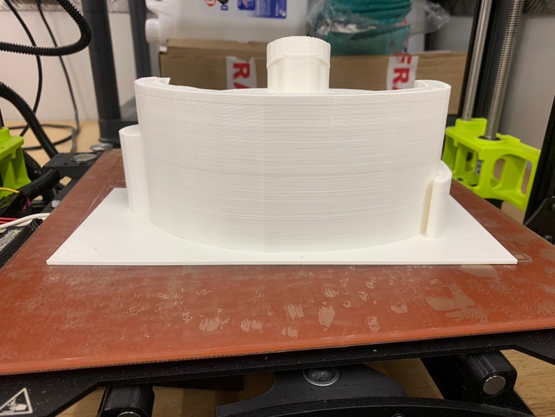 Power rangers command centre power chamber 3d printed