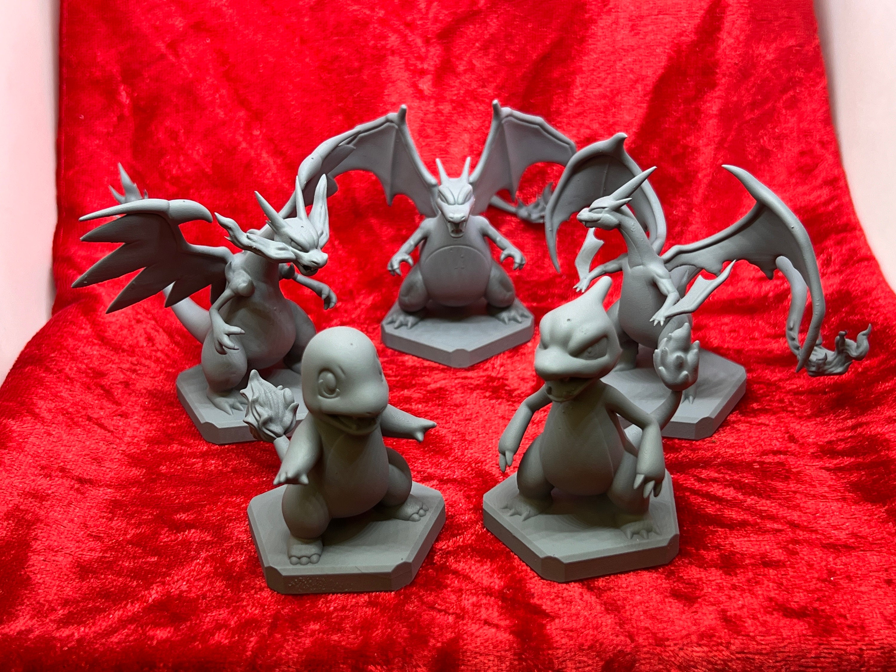 Pokemon Figurine 2 Mini PVC figures 2x Deoxys, Mega Latinos, Mewtwo,  Chimchar