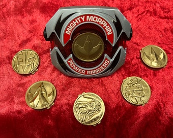 Power Rangers Tommy Oliver power coins for 1993 Morpher