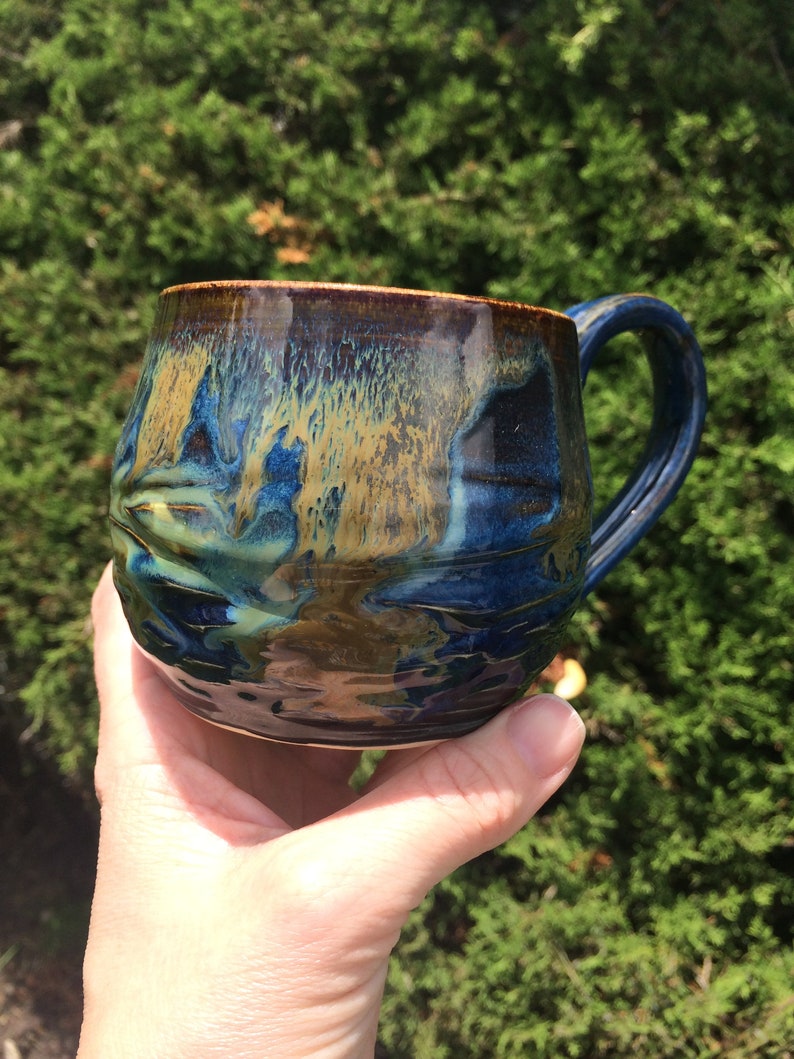 #3 Handmade Stoneware 10oz Mug
