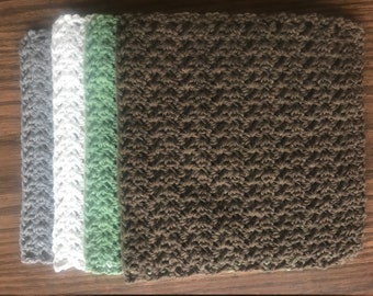 Cotton Dish Cloths Set of 4
