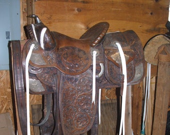 Chas P Shipley Antique Parade Saddle Set