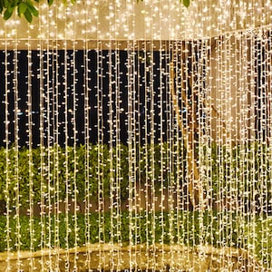 Window Curtain Led String Lights-Fairy Led Lights-Indoor outdoor hanging led srting lights wall decor for bedroom wedding party decorations