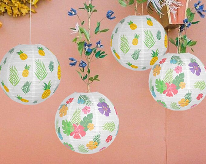 Hot Air Balloon Paper Lanterncolor Pattern Paper Lanterns for Etsy