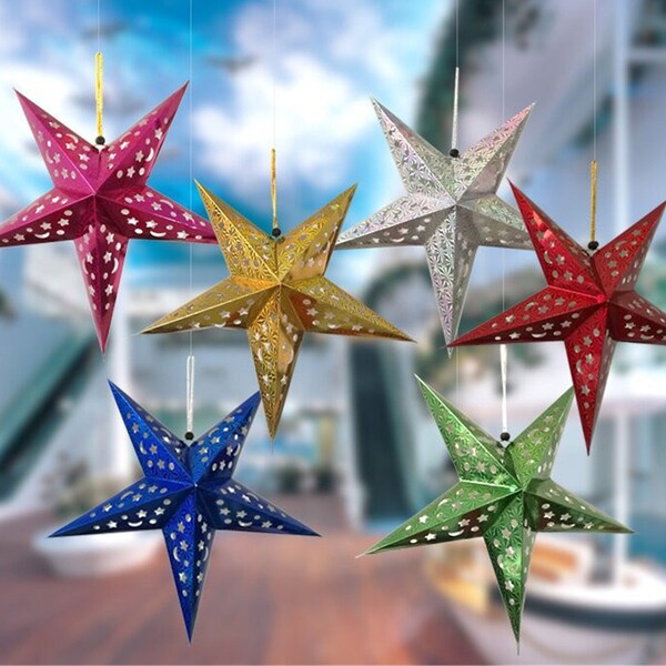 Paper Star Lantern Etsy