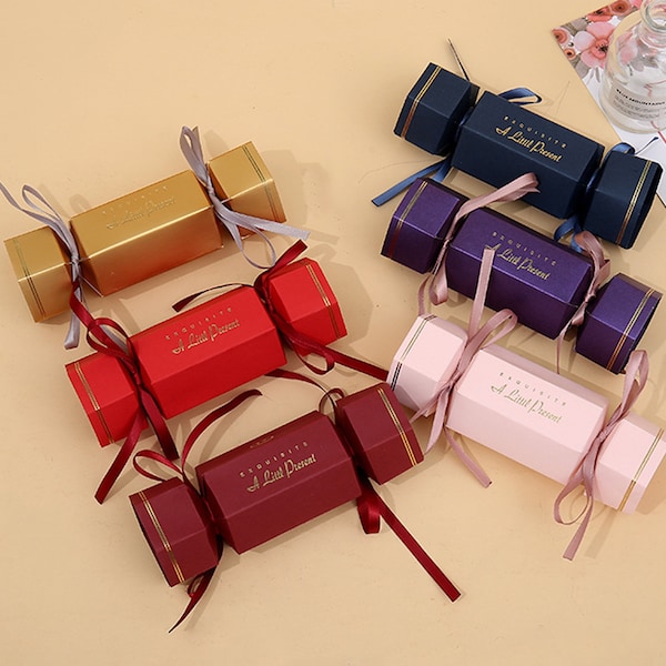 Caja de favor de boda en forma de caramelo-caja de favor de fiesta de baby shower-cajas de dulces nupciales-cajas de regalo-Cajas de regalo creativas-decoración de fiesta de compromiso