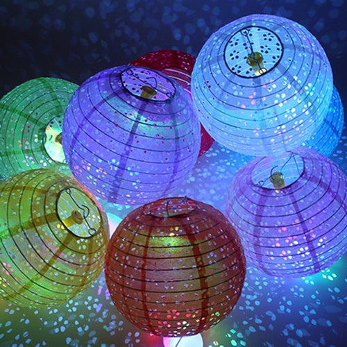 Mushroom Paper Lanternchinese Paper Lanterns for Wedding Etsy