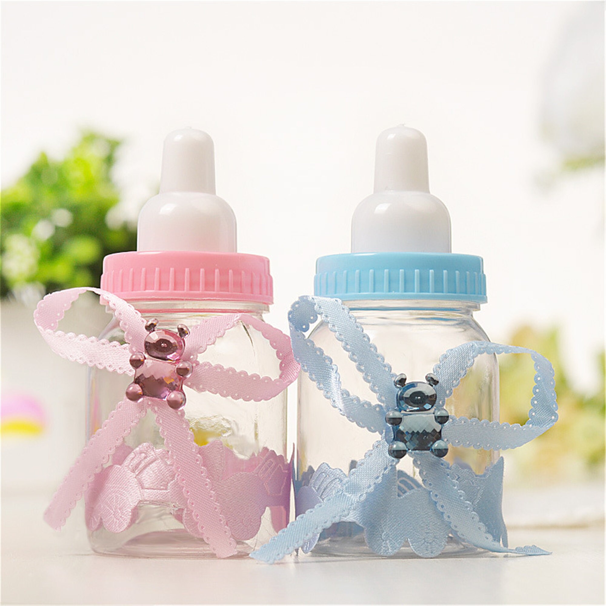 Baby bottle party favor boxesbaby shower small candy Etsy