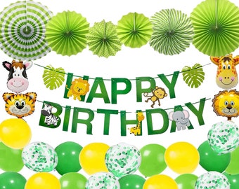 Jungle Party Supply Etsy Jungle Party Supply Etsy