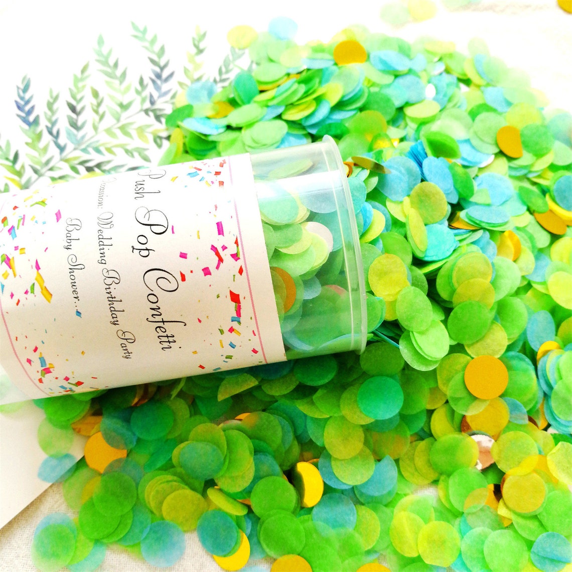 boite confetti pop