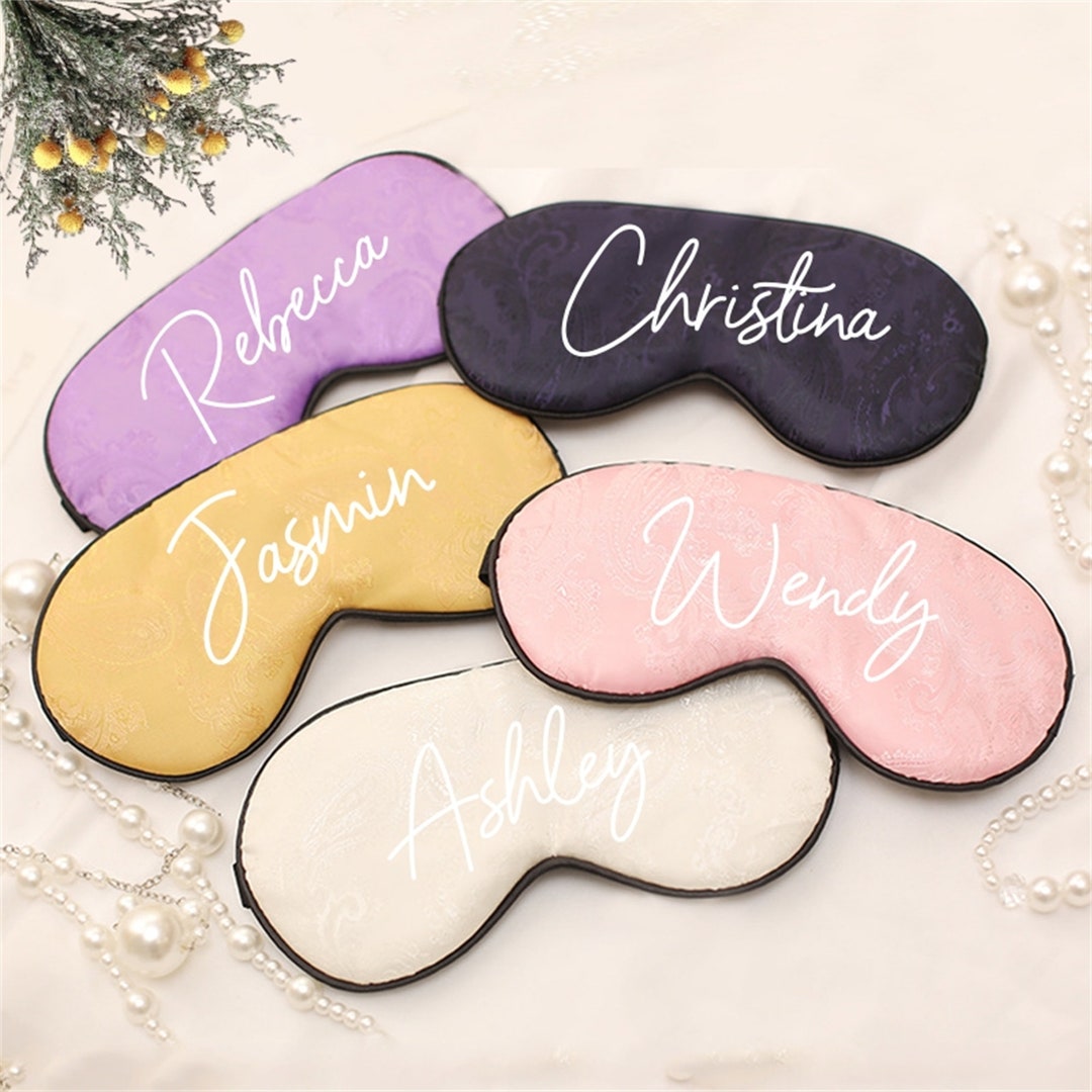 Custom Sleep Maskpersonalized Sleeping Maskscustomized Eye Masks