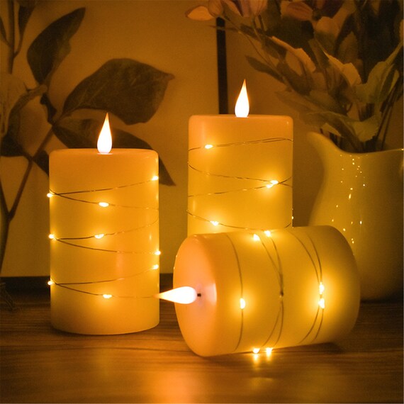Electric 2024 flickering candle