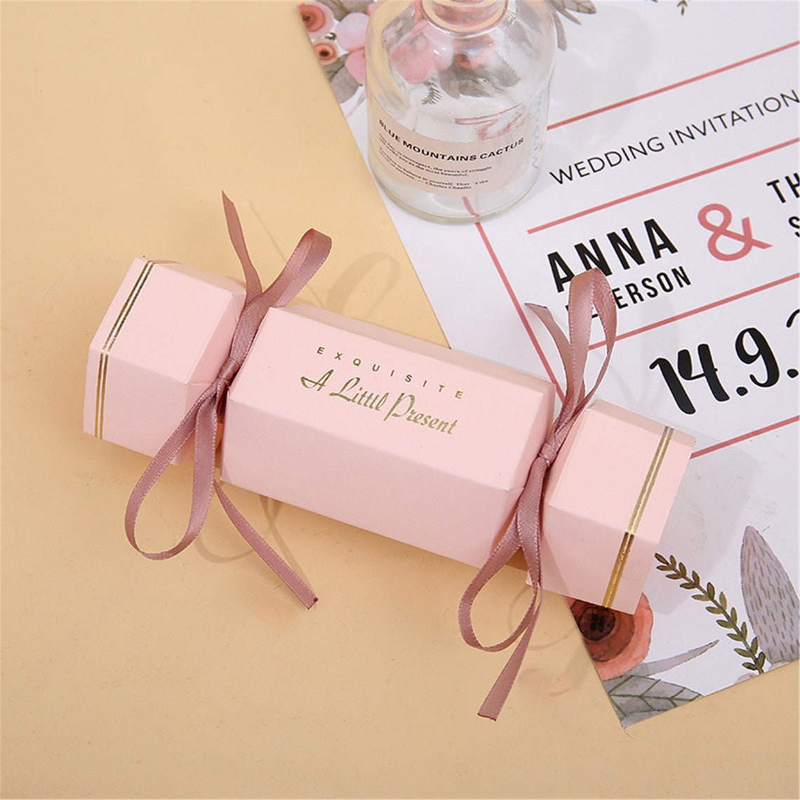 Candy Shaped Wedding Favor Boxbaby Shower Party Favor Etsy